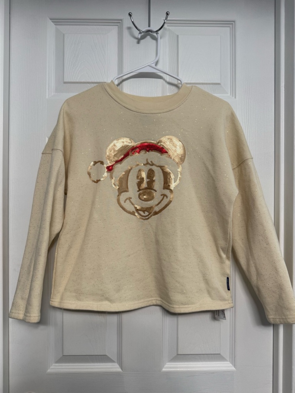 Mickey Mouse Sequined Holiday Spirit Jersey
